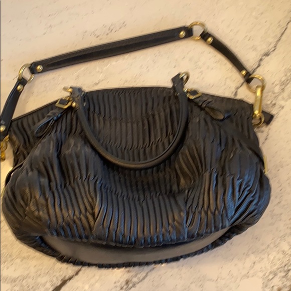 Coach Leather Ruffle Bag - Picture 2 of 3